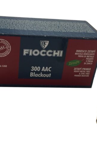 CARTUCCE FIOCCHI 300 AAC BLACKOUT