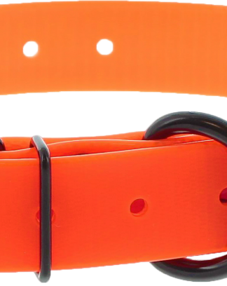 COLLARE IN POLIURETANO MEDIUM CANIHUNT ARANCIO FLUO