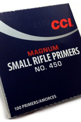 CCI INNESCHI SMALL RIFLE PRIMERS NO. 450/ 100 PZ