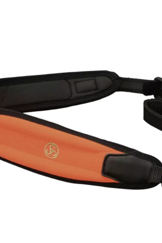 Tracolla per fucile Sauer Ergo Rest in neoprene arancione fluorescente