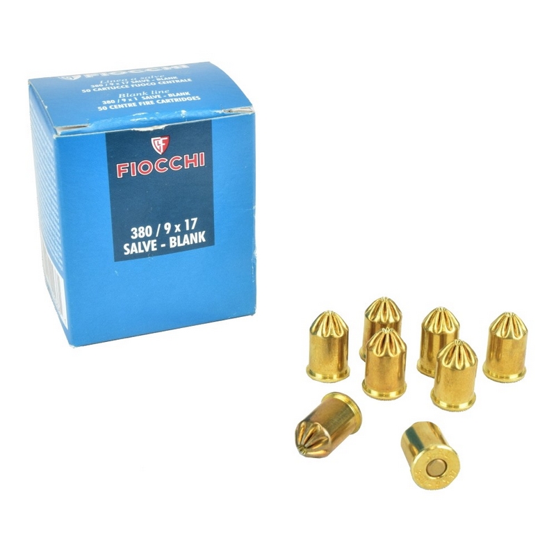 Proiettili per colpi a Salve Fiocchi 8mm - 9mm - 380 mm 