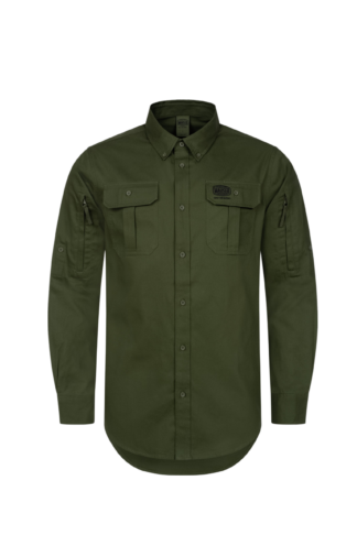 MAUSER Camicia Stalker, verde oliva opaco