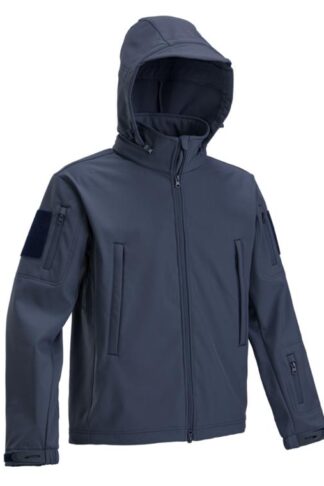 DEFCON 5 GIACCA TATTICA SOFTSHELL NAVY BLUE