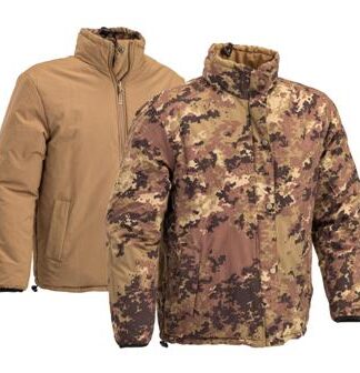 DEFCON 5 JACKET REVERSIBLE con Sacchetto Compressione Vegetato Italiano/ Tan