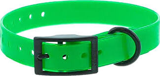 COLLARE IN POLIURETANO MEDIUM CANIHUNT VERDE FLUO