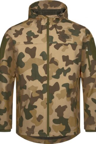 Giacca Softshell Tornado MAUSER Mimetica | Antivento e Silenziosa