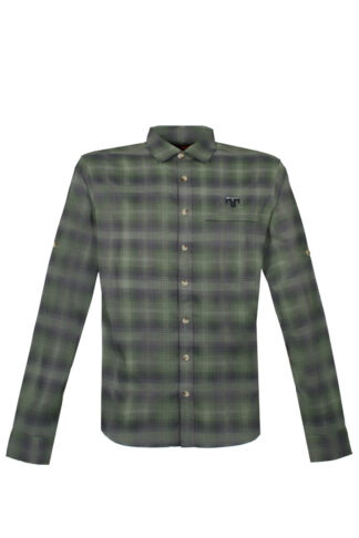 CAMICIA MALI MAN SHIRT Zotta Forest Green Line